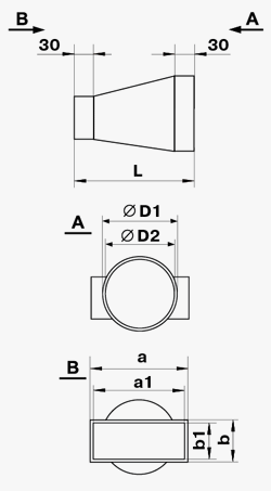 Соединитель (60х120/d100) 711